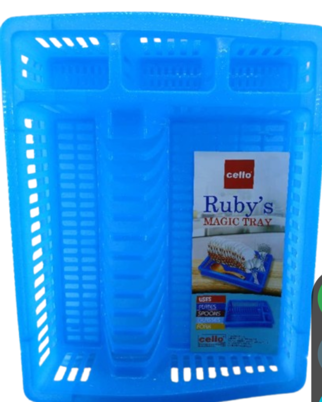 Plastic dish drainer blue 🔵