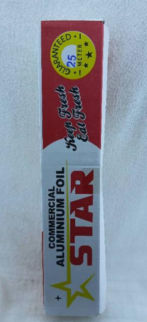 Commercial Aluminum foil  25M