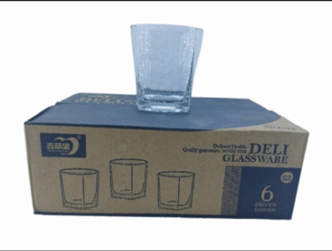 Qing ping Guo liquor glass 6pcs