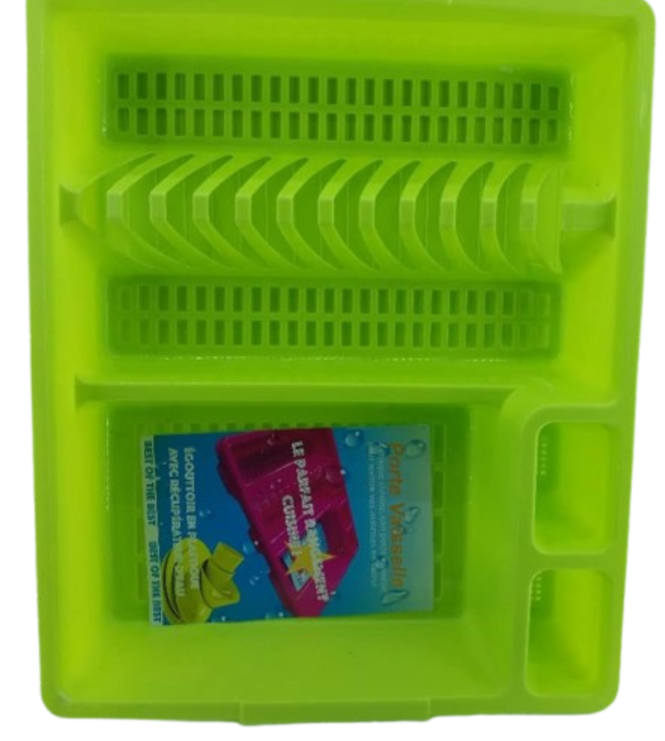 Plastic dish drainer Green
