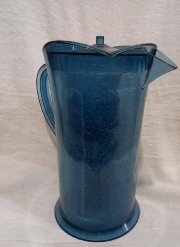 Plastic jug with cups