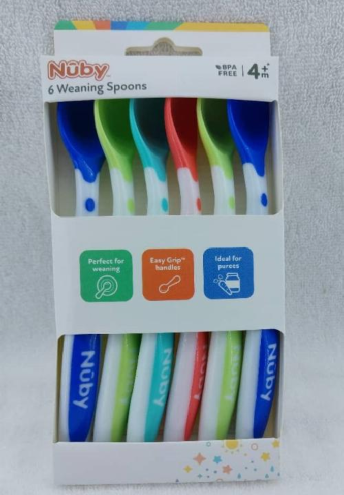 4M+6 weaning spoons
