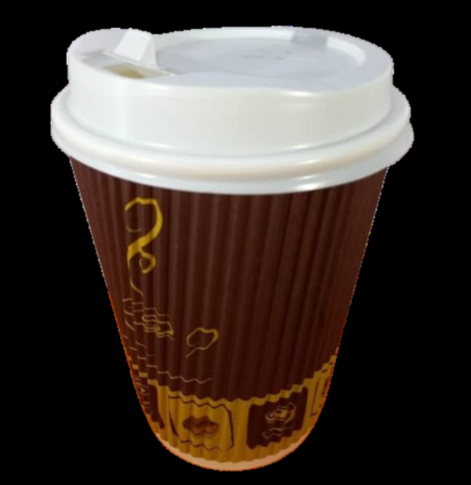 Black coffee cups 24pcs