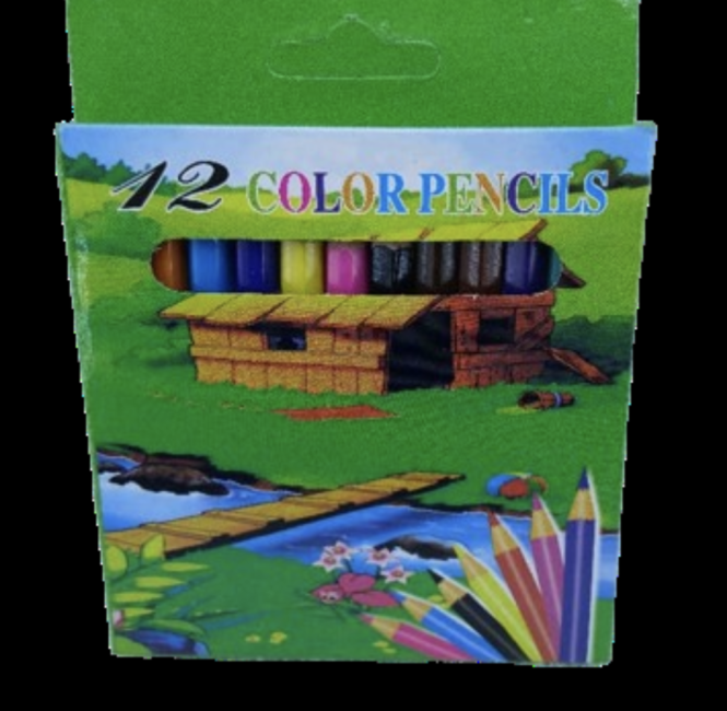 12 colour pncils ko
