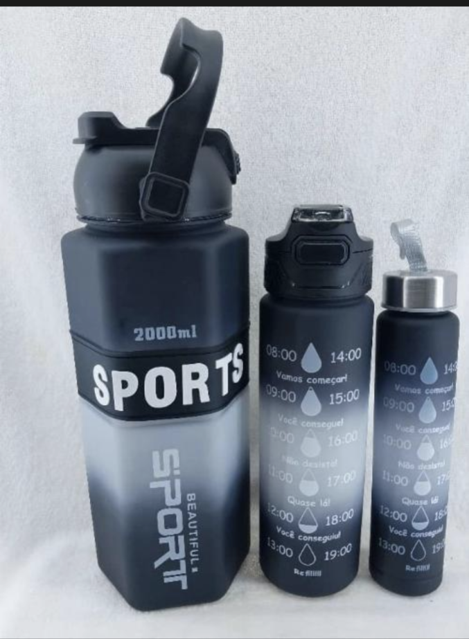 Sport beautiful 3 in 1 bottle 2L