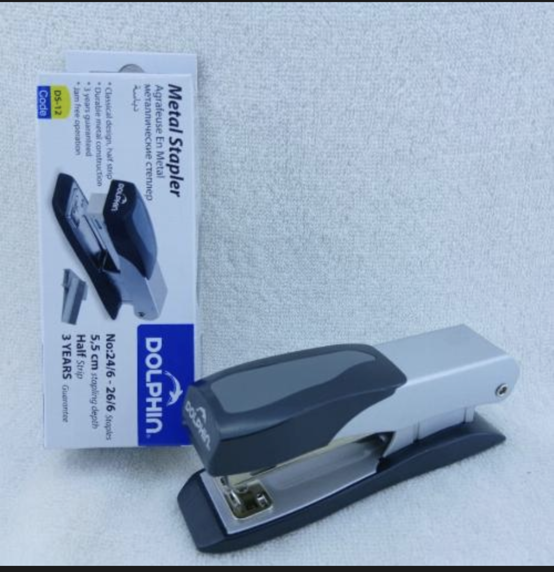 Dolphin metal stepler DS 12