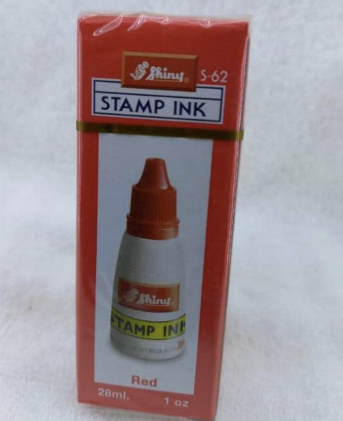 Red Stamp ink 26mL