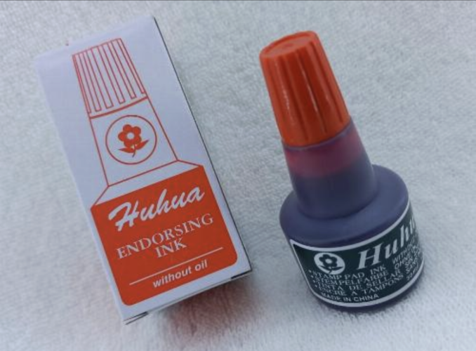 Huhua  Endorsing ink