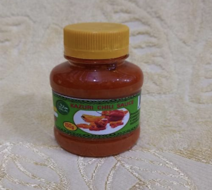 Kazuri chilli sauce 150gr