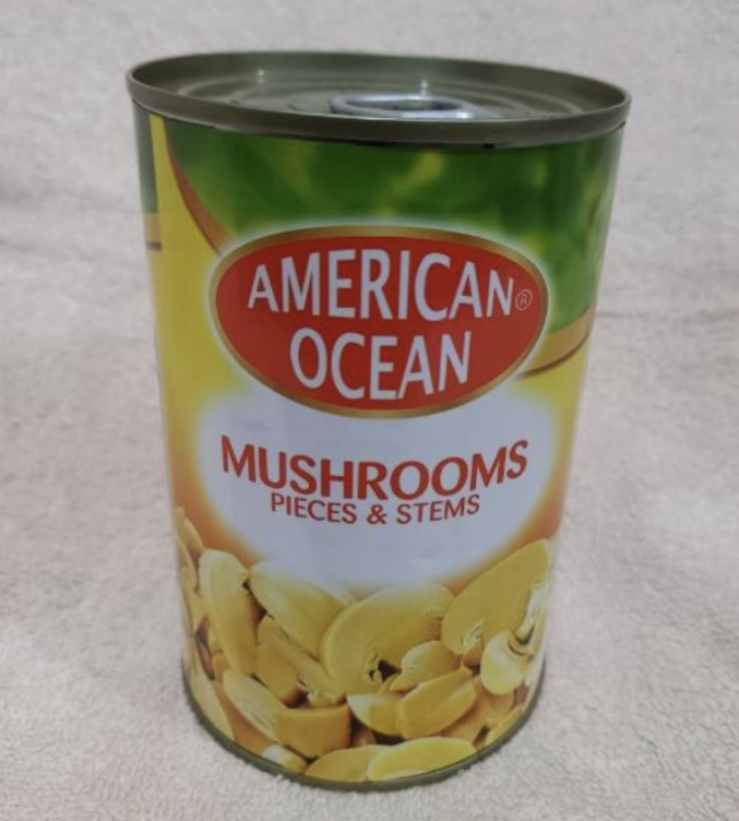 American ocean muchrooms piece & stems 400gr