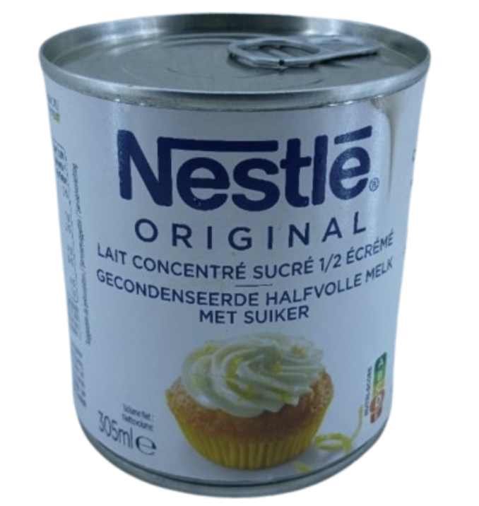 Nestle Original lait concentre Sucre 1/2 ecreme 305 gr