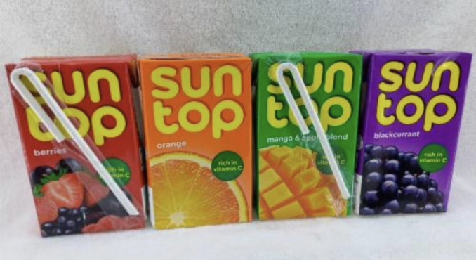Sun Top juice flavoured mango & apple blend