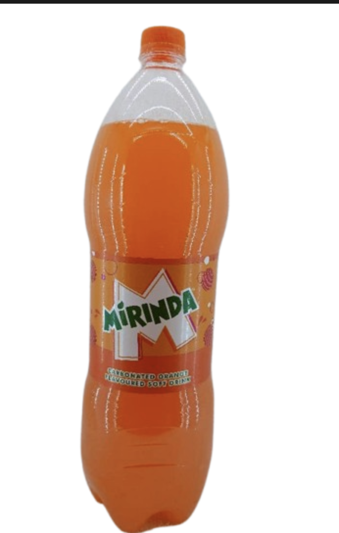 Mirinda carbonated orange flavored 2l