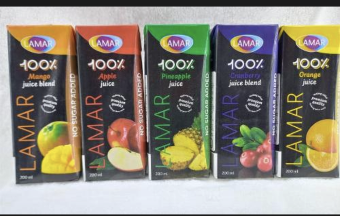 Lamar 100% juice bland 200 ml