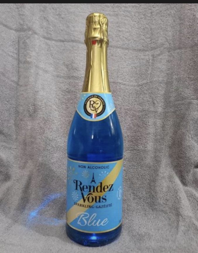 Rendrez vous sparkling Blue 750ml