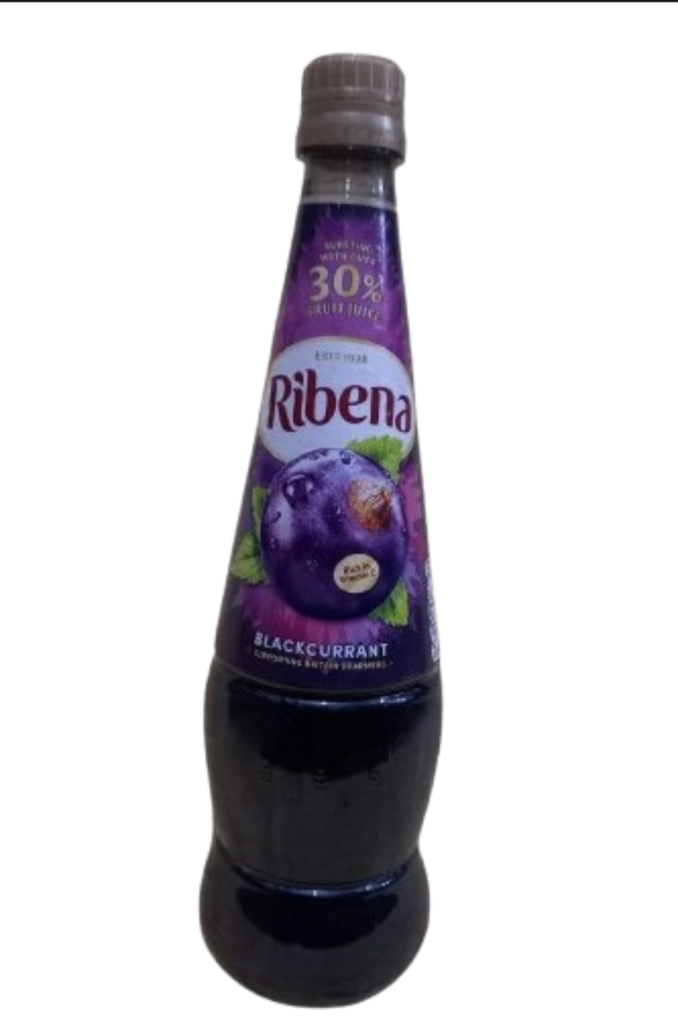 Ribena fruit juice blackcurrant 850ml