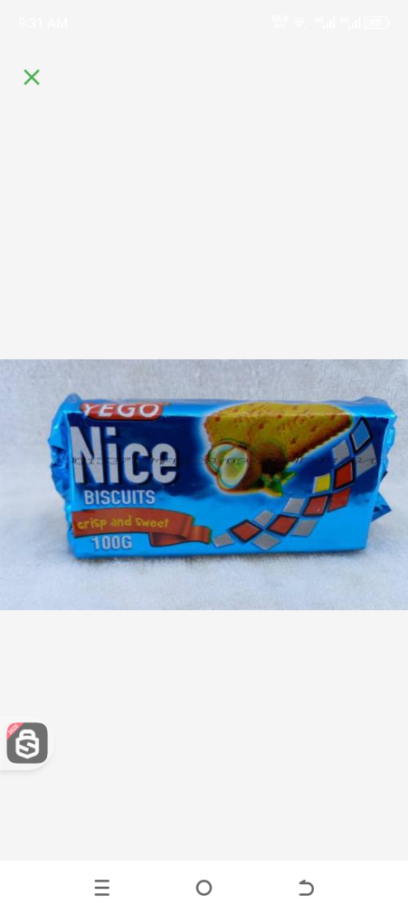 Yego nice biscuits 100gr