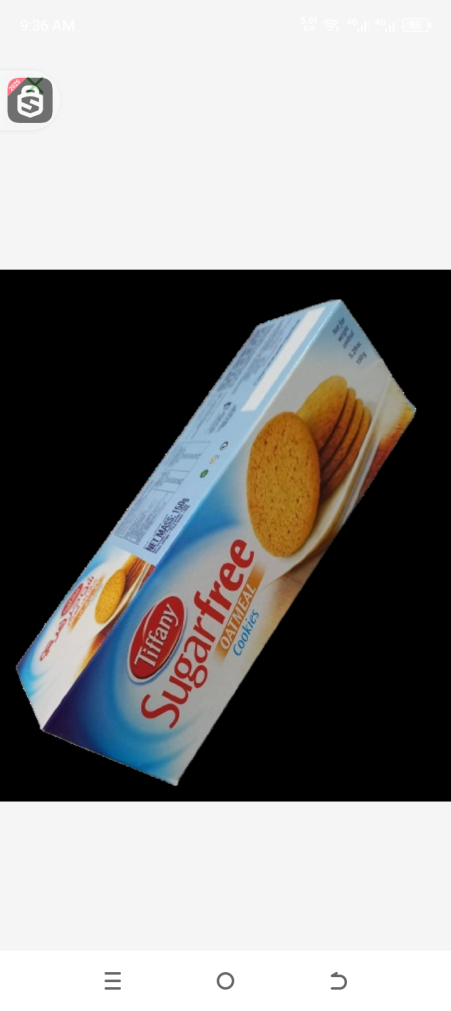 Tiffany sugar free oatmeal cookies 150gr