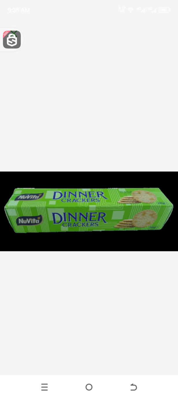 Nu Vita Dinner cracker 200gr