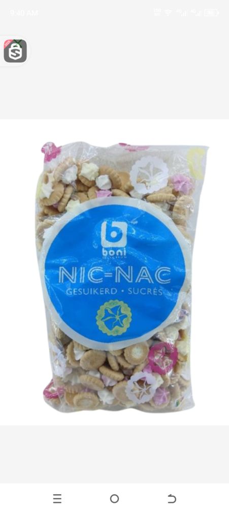 Boni selection nic nac sucree 500gr