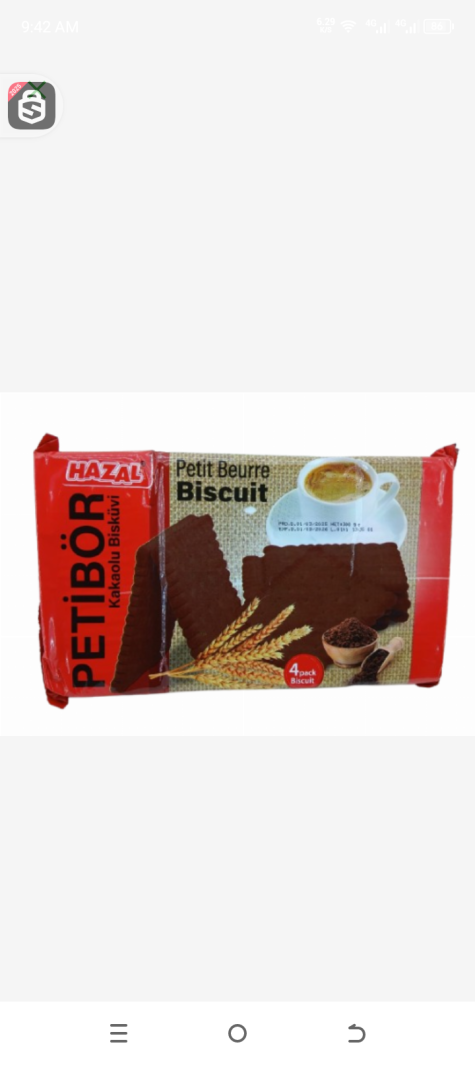 Hazel petit beurre biscuits 4pack 300gr
