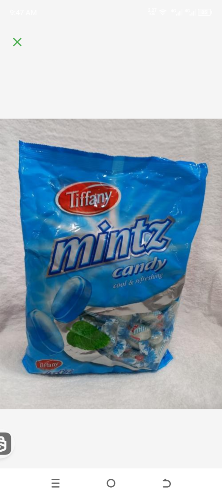 Tiffany minty candy refreshments 700gr