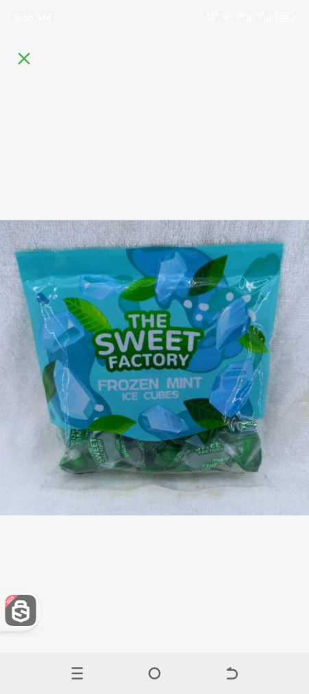 The sweet factory frozen mint ice cube 25pacs