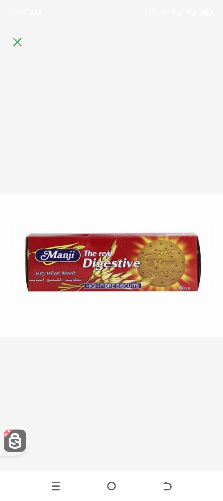 Manji the real digestive 200gr