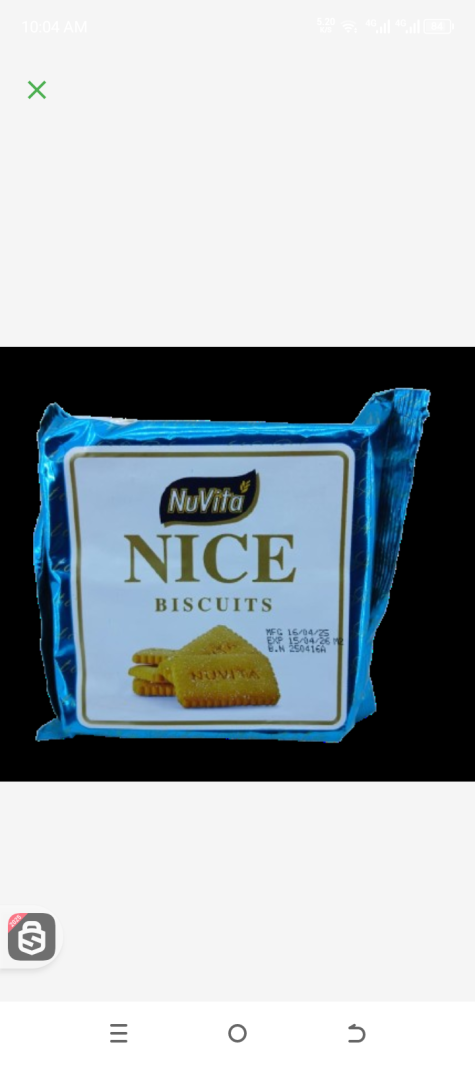 Nu Vita nice biscuits 200gr