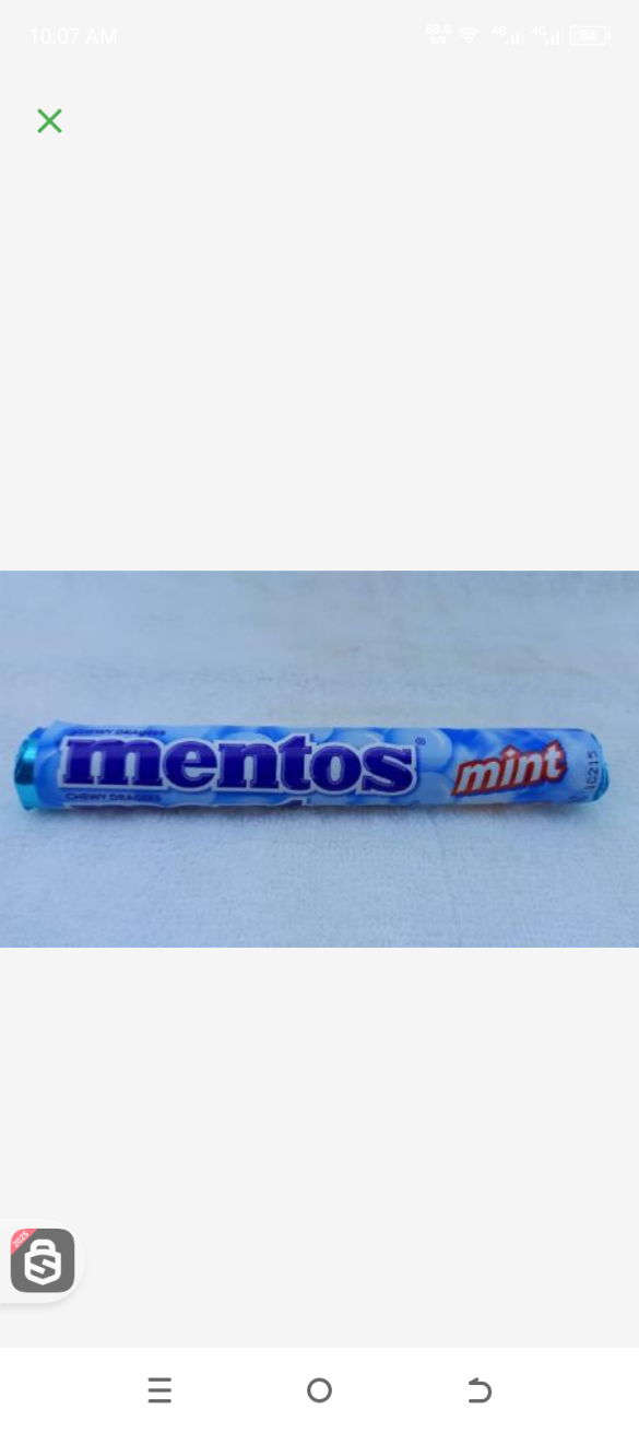 Mentos Chewy Dragees Mint 37.5 gr