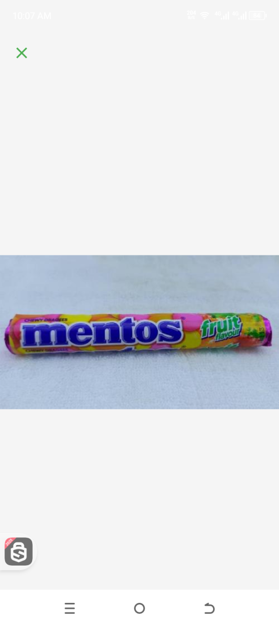 Mentos Shewy Dragees Fruit Flavour 37.5gr