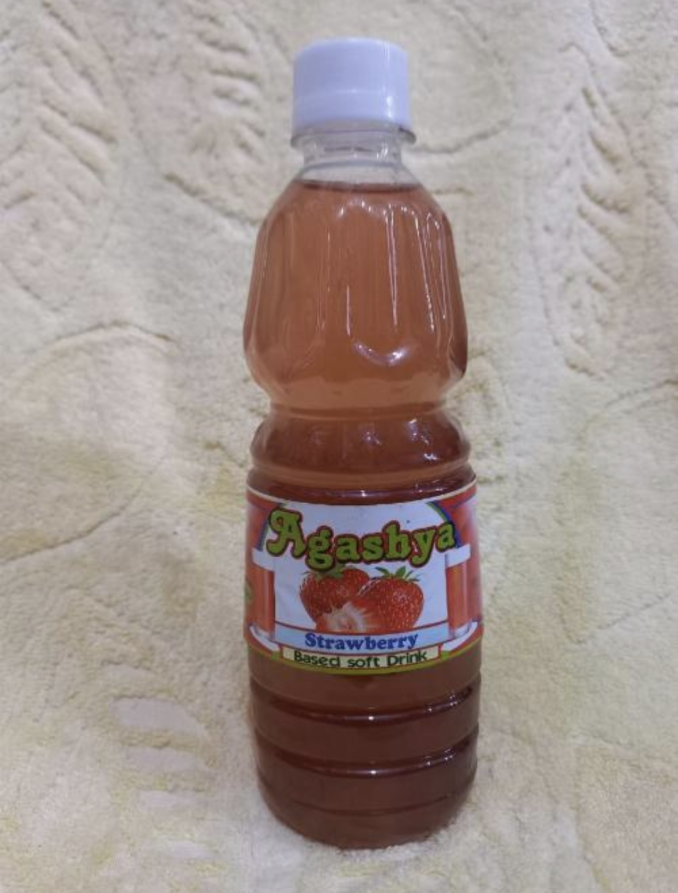 Agashya strawberry Based soft drink 500mL