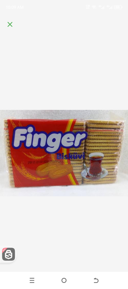 Hazal Finger Biscuits 600gr