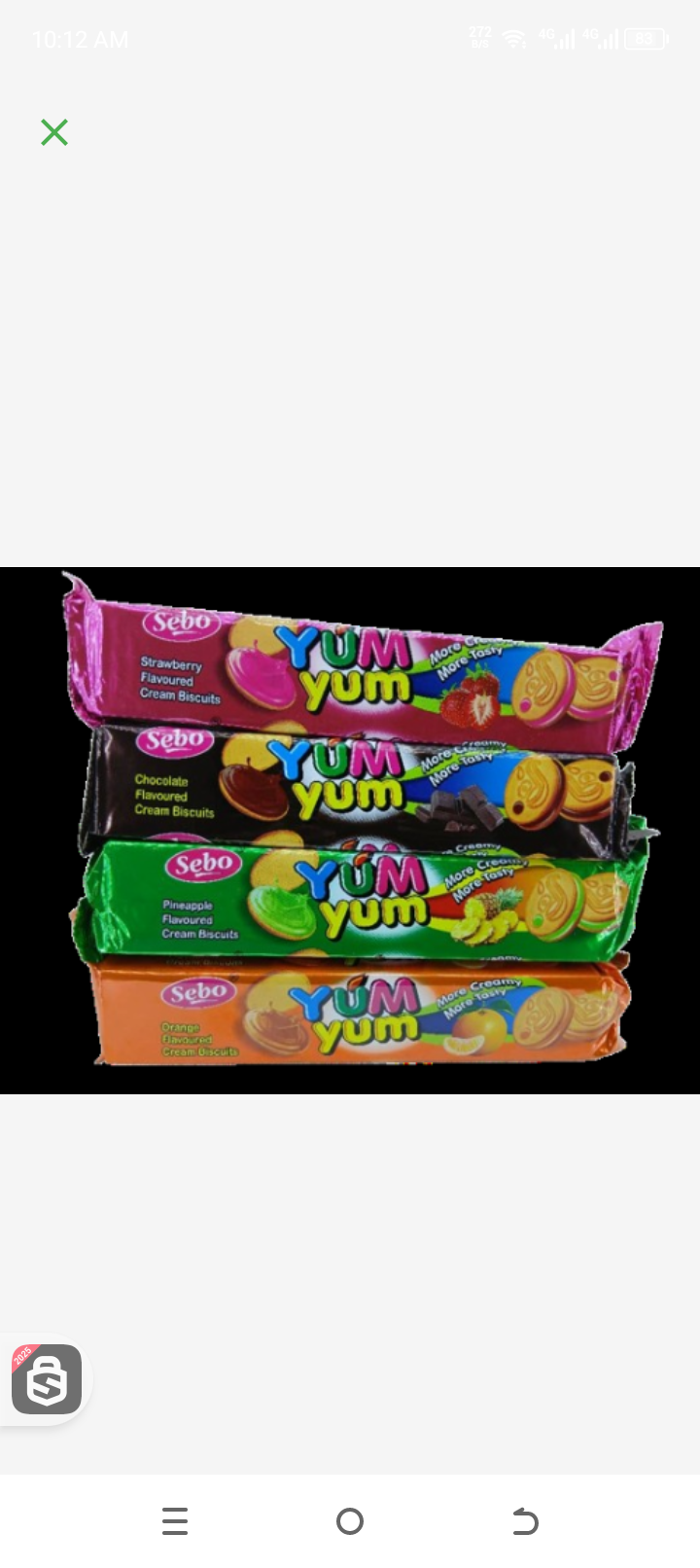 YUY YUY Biscuits 145gr