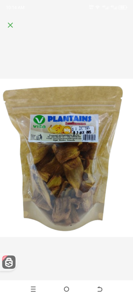 Vita Plantains imizuzu 160gr