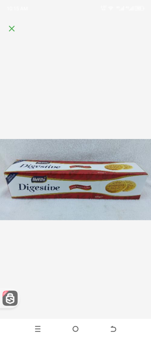 Nu Vita Digestive Biscuits