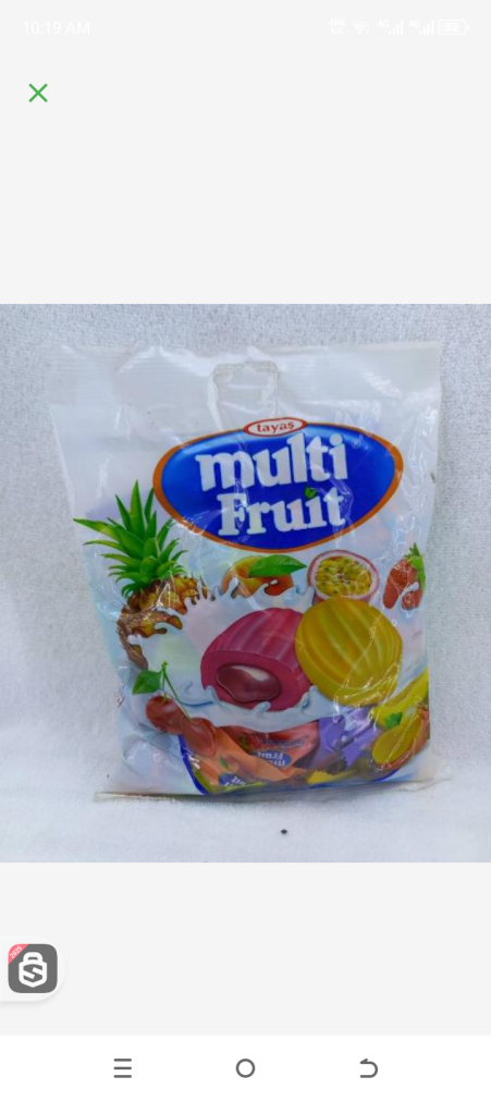 Tayas multi fruit candy 300gr