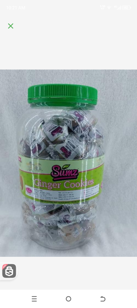 Sumz ginger cookies 1pcs