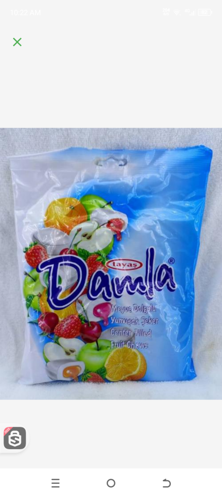 Tayas Damlas fruit chews 350gr