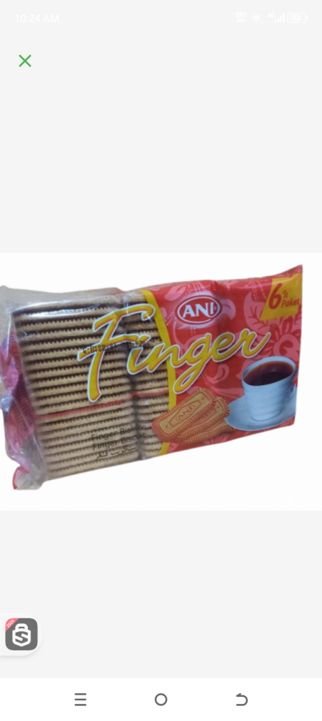 Ani finger Biscuits 630 gr