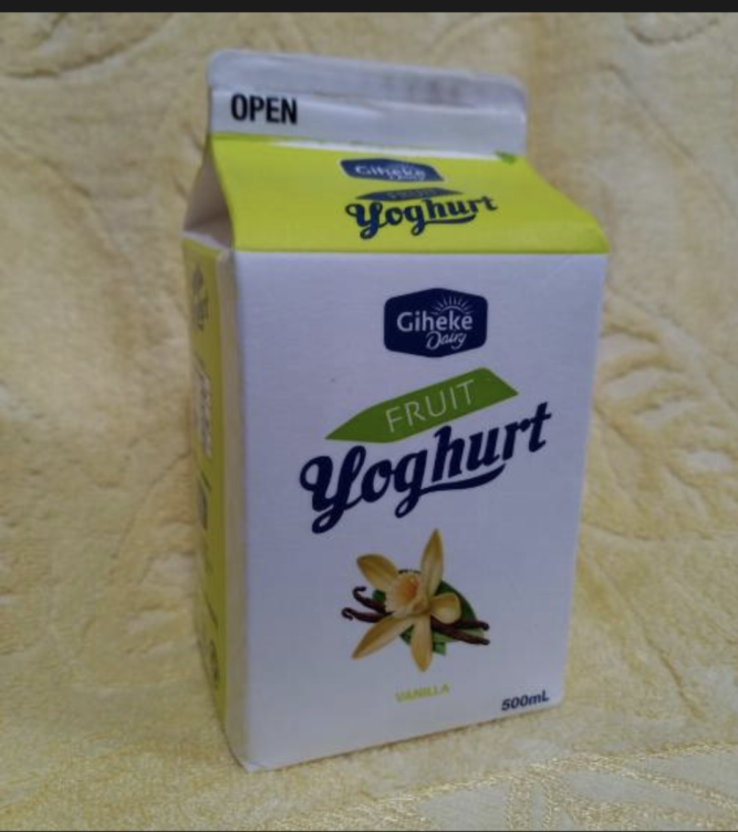 Giheke vanilla fruit Yoghurt 500ml
