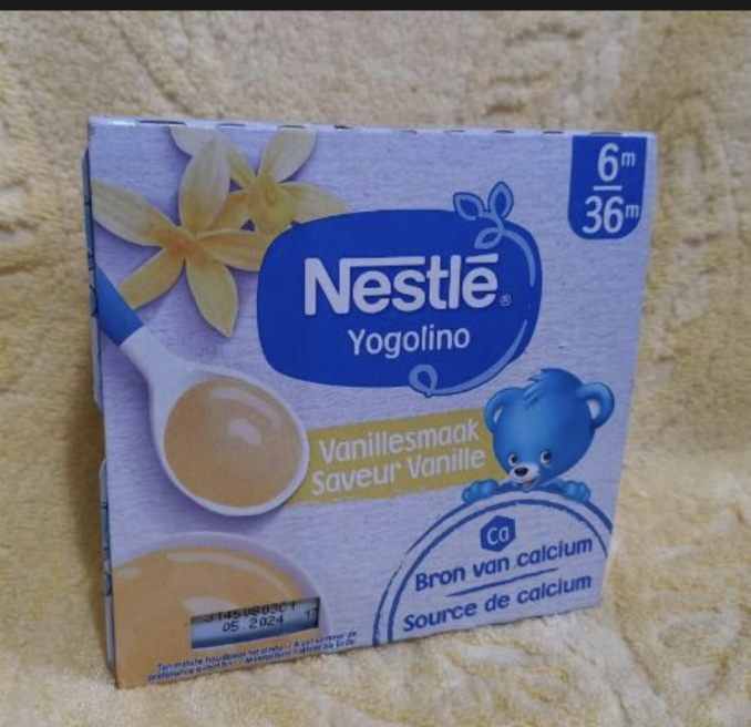 Nestle yogolino vanilla 6-36month(4*100gr) 400gr