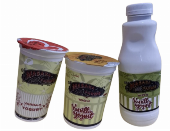 Masaka farm vanilla yogurt 500mL
