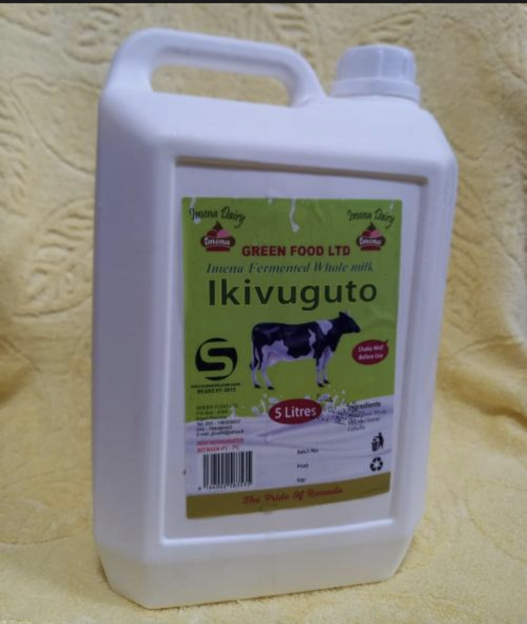 IMENA Fermented milk (Ikivuguto) 1L