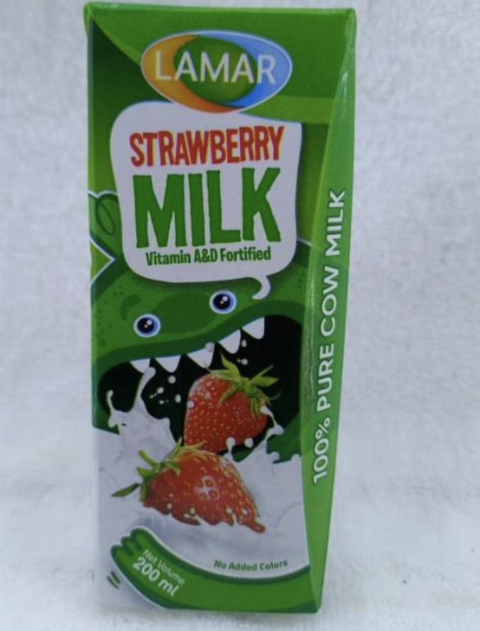 Lamar strawberry chocolate milk 200mL