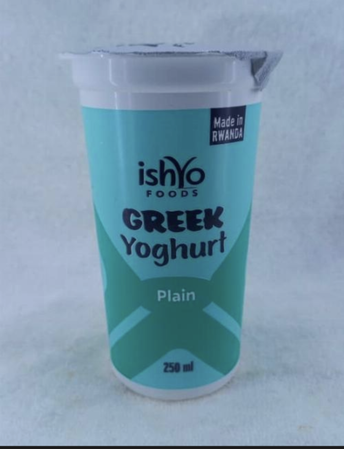 Ishyo Green yoghurt plain 250ml