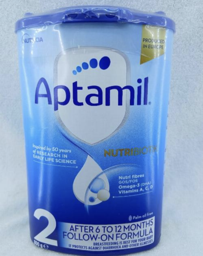 Aptamil omega 3 infant formula 2(6,-12months) 800gr