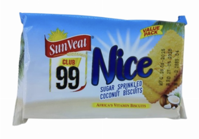 Sun Veat Nice Suger sprinkler Coconut Biscuits 240gr