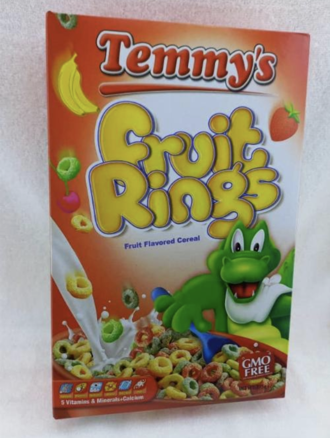 Yemmy's fruit rings flavoured cereal 375 gr