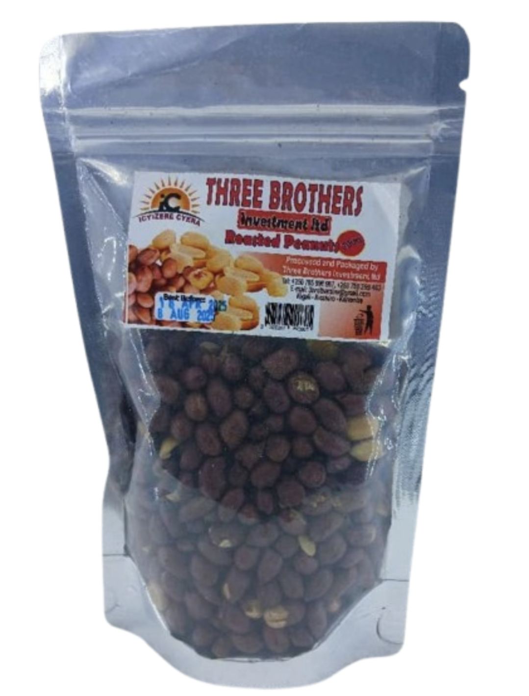 Three Brothers Roasted peanut 160gr